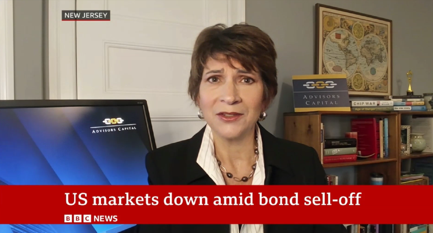 Dr. JoAnne Feeney discusses bond yields, inflation risks, and global borrowing trends on BBC