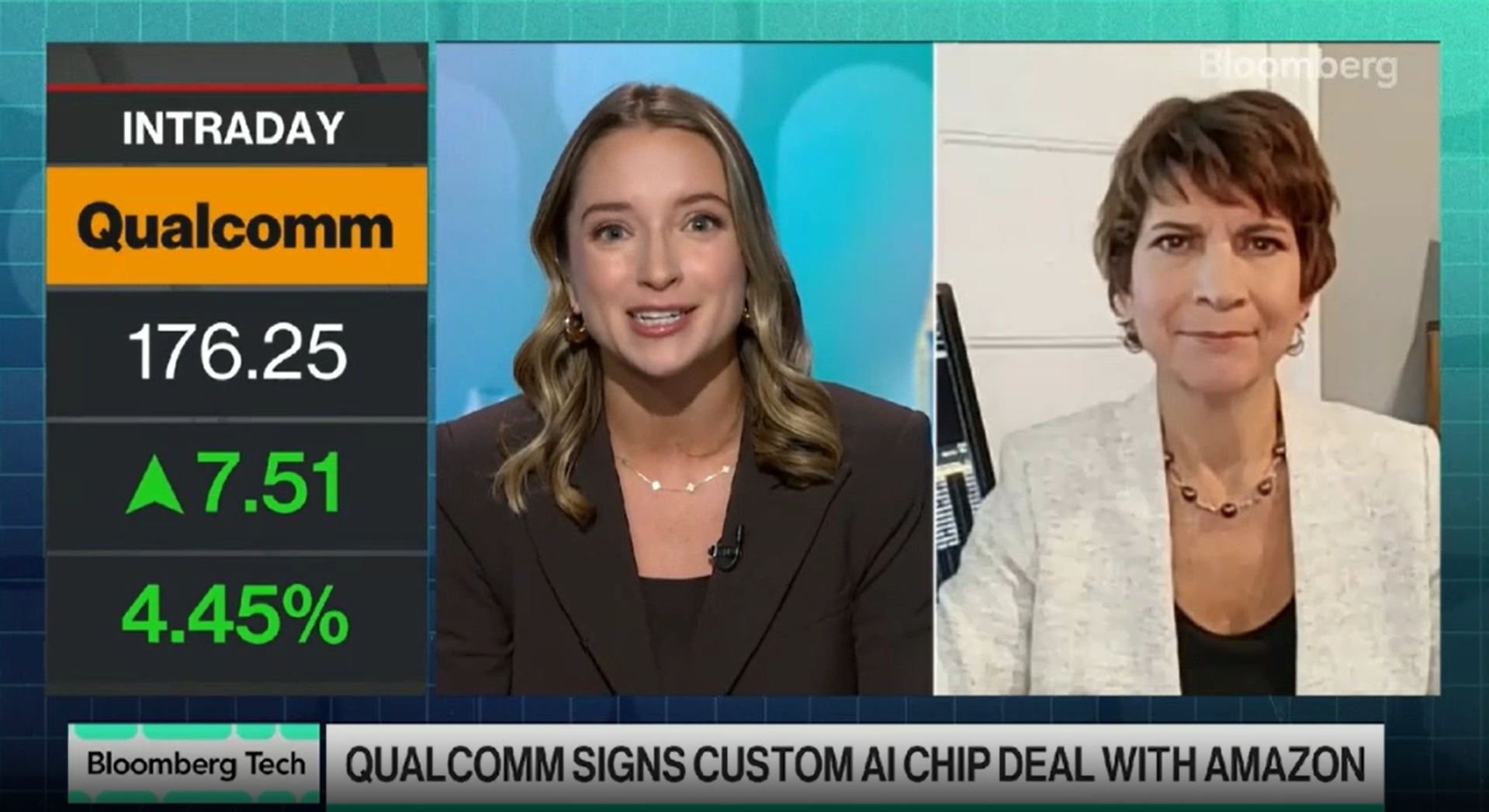 Dr. JoAnne Feeney discusses AI infrastructure, semiconductor competition, and data center growth on Bloomberg